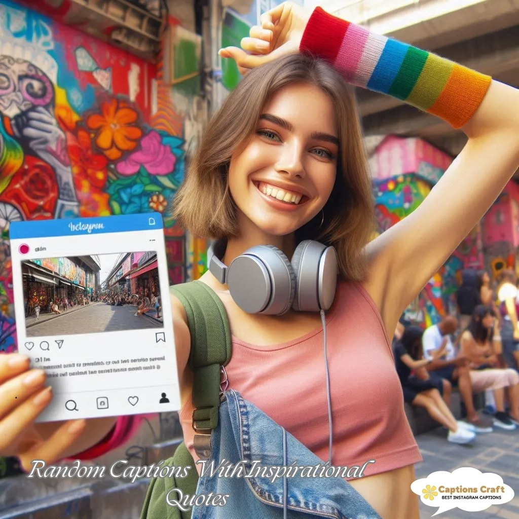 145+ Inspiring Random Captions For Instagram and Quotes to Spark Your Creativity