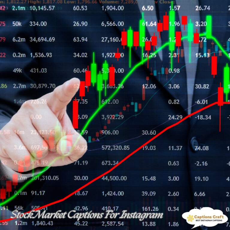 Stock Market Caption For Instagram