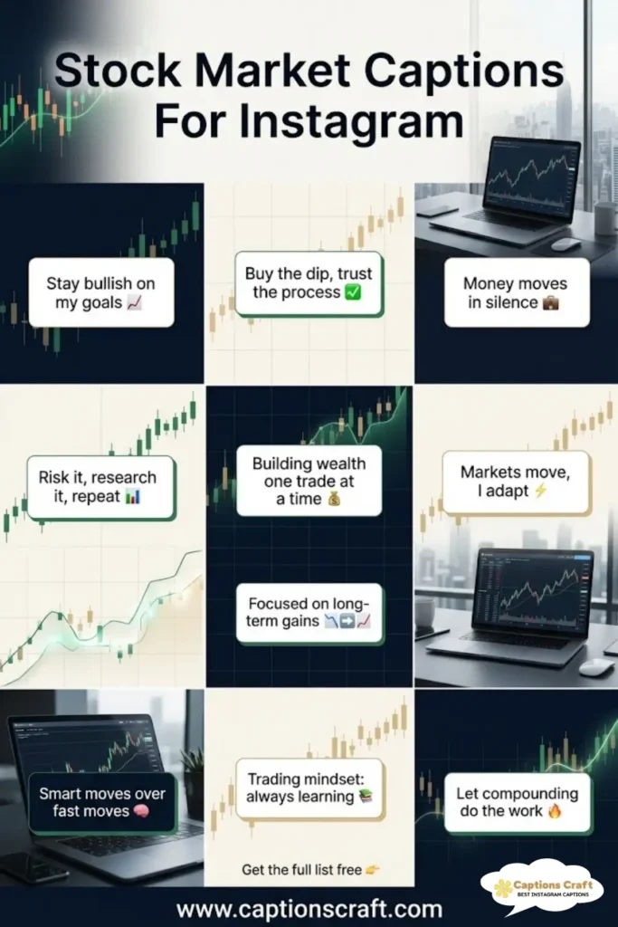 139+ Powerful Stock Market Captions For Instagram and Inspiring Quotes