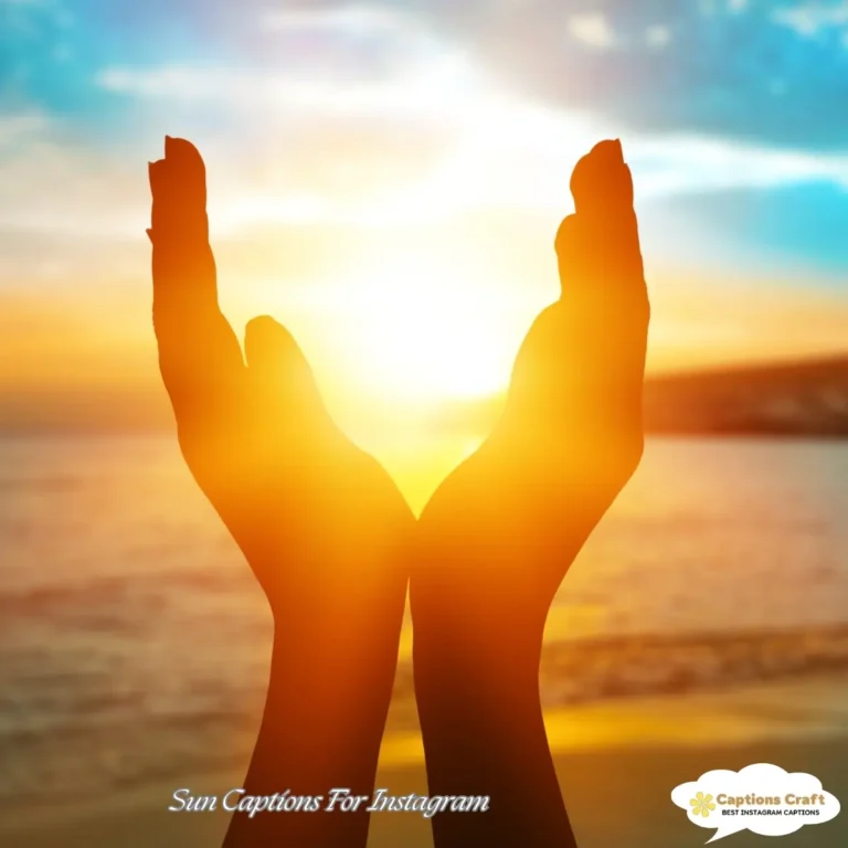 Sun Captions For Instagram