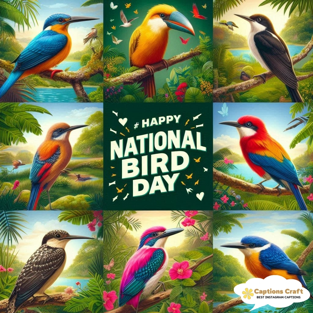 Sweet National Bird Day Captions That Make You Smile