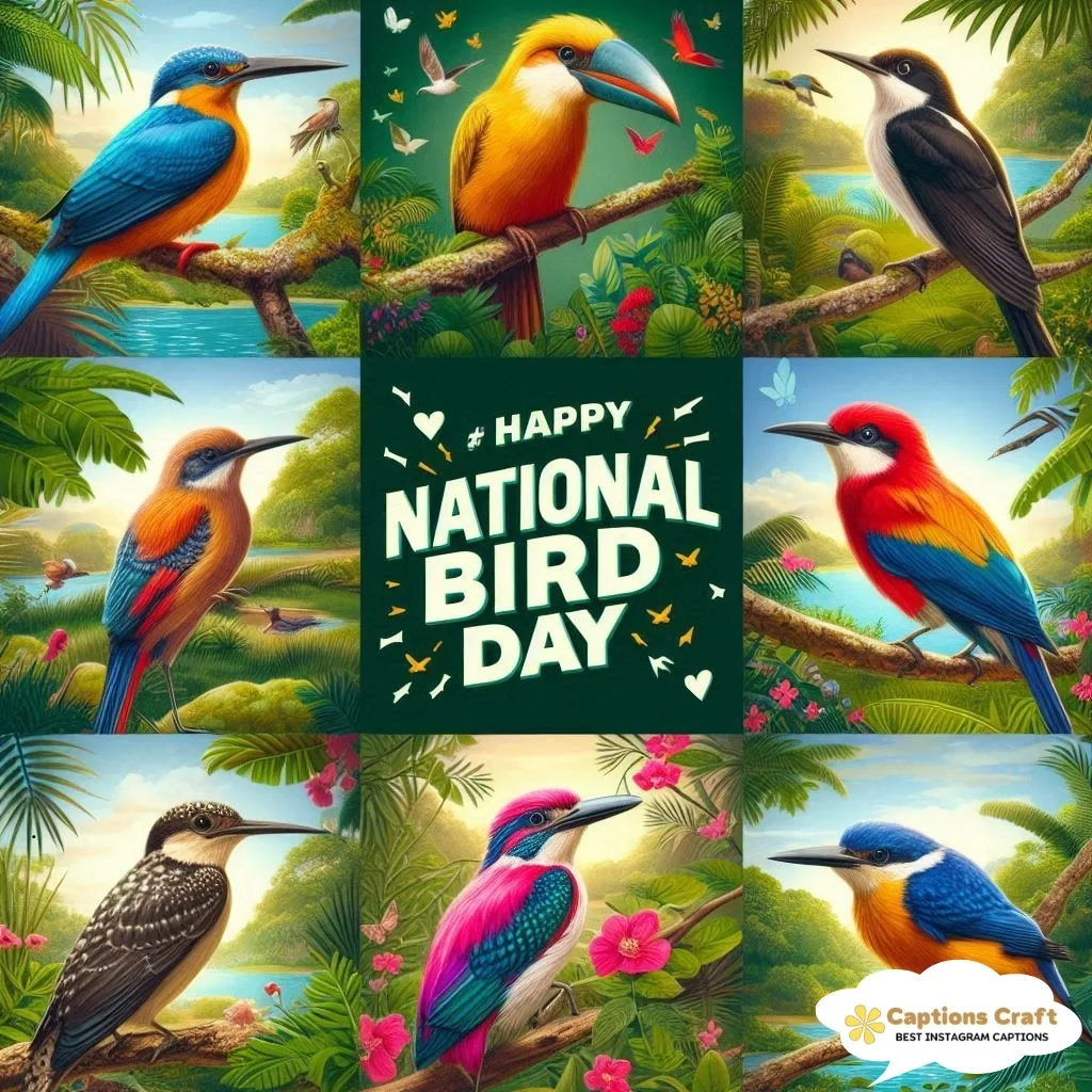 123+ Inspiring National Bird Day Captions and Quotes to Celebrate Our Feathered Friends