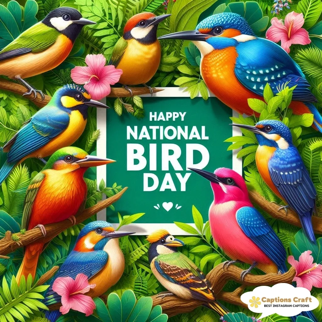 123+ Inspiring National Bird Day Captions and Quotes to Celebrate Our Feathered Friends