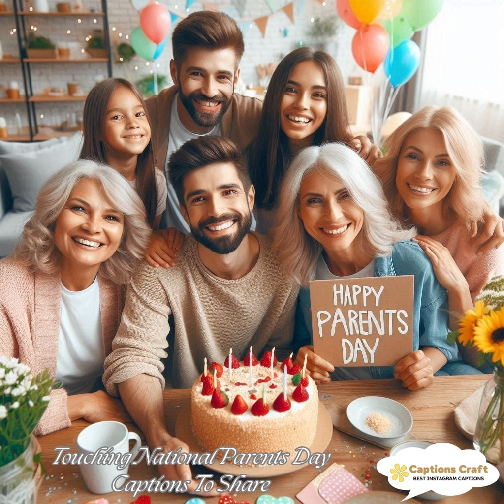 Touching National Parents Day Captions To Share