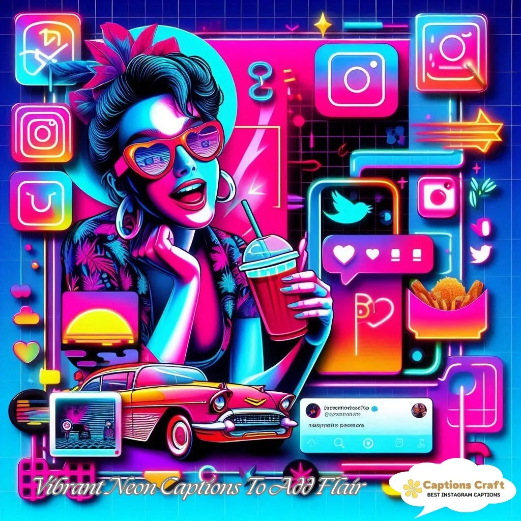 137+ Radiant Neon Captions For Instagram and Quotes to Brighten Your Feed