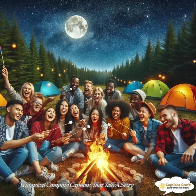 Whimsical Camping Captions That Tell A Story