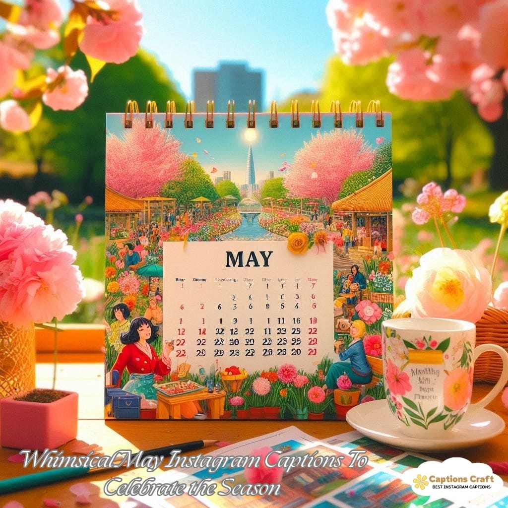 135+ Inspiring May Captions For Instagram and Quotes to Brighten Your Feed