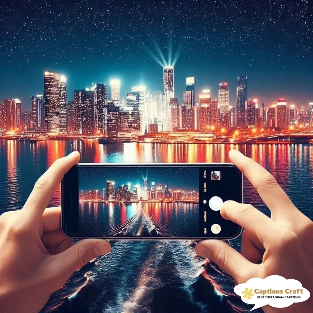 Whimsical Night Time Captions To Light Up Your Posts