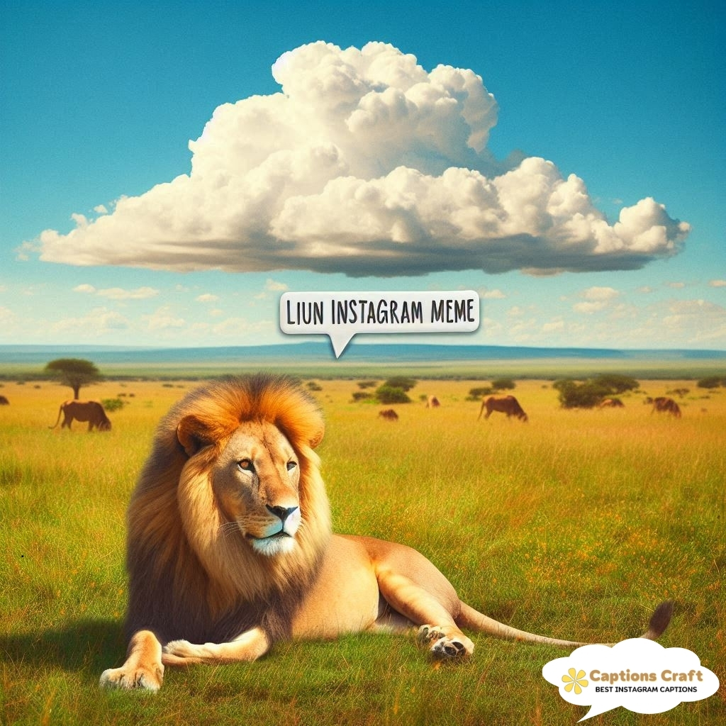 Creative Lion Instagram Captions For Your Bold Adventures