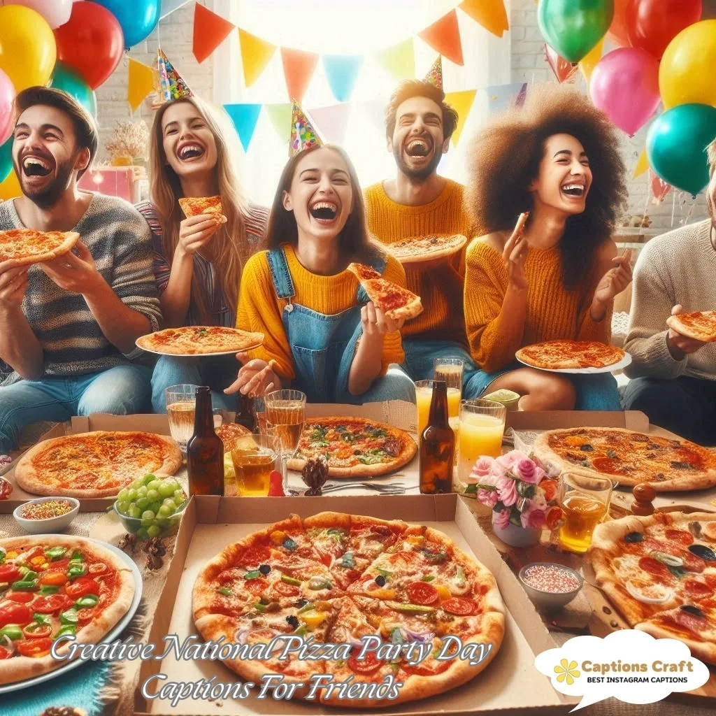 129+ Savory National Pizza Party Day Captions and Quotes to Celebrate Deliciousness in 2026