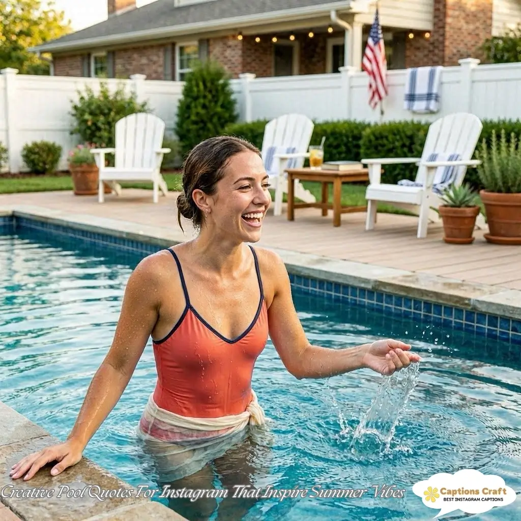 129+ Inspiring Pool Captions For Instagram and Quotes to Make a Splash