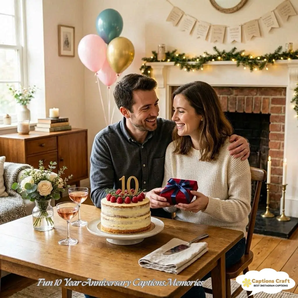 123+ Sweet 10 Year Anniversary Captions For Instagram And Quotes To Mark Ten Beautiful Years in 2026