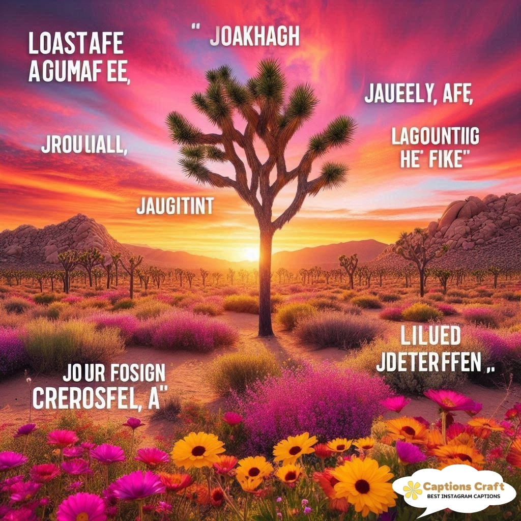 Fun Joshua Tree Captions For Your Next Post