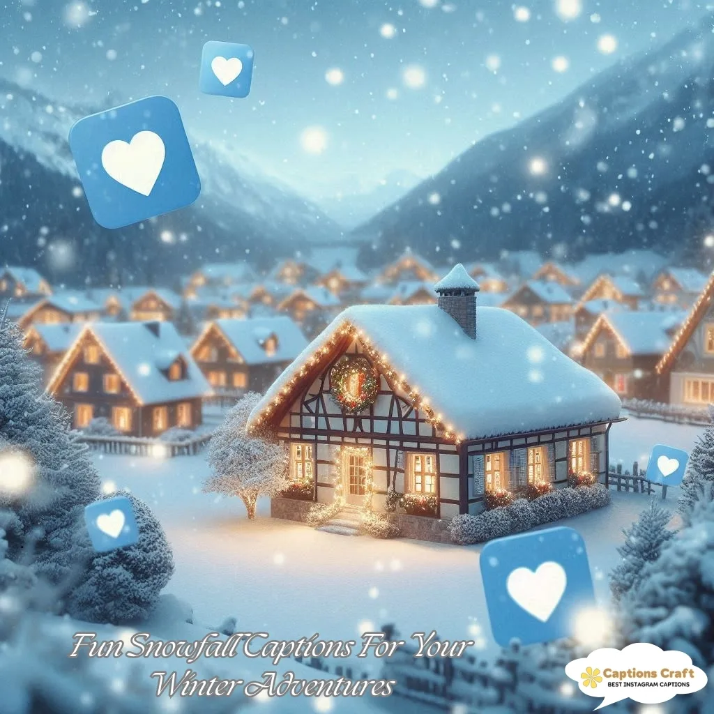 137+ Magical Snowfall Captions For Instagram and Quotes to Spark Joy