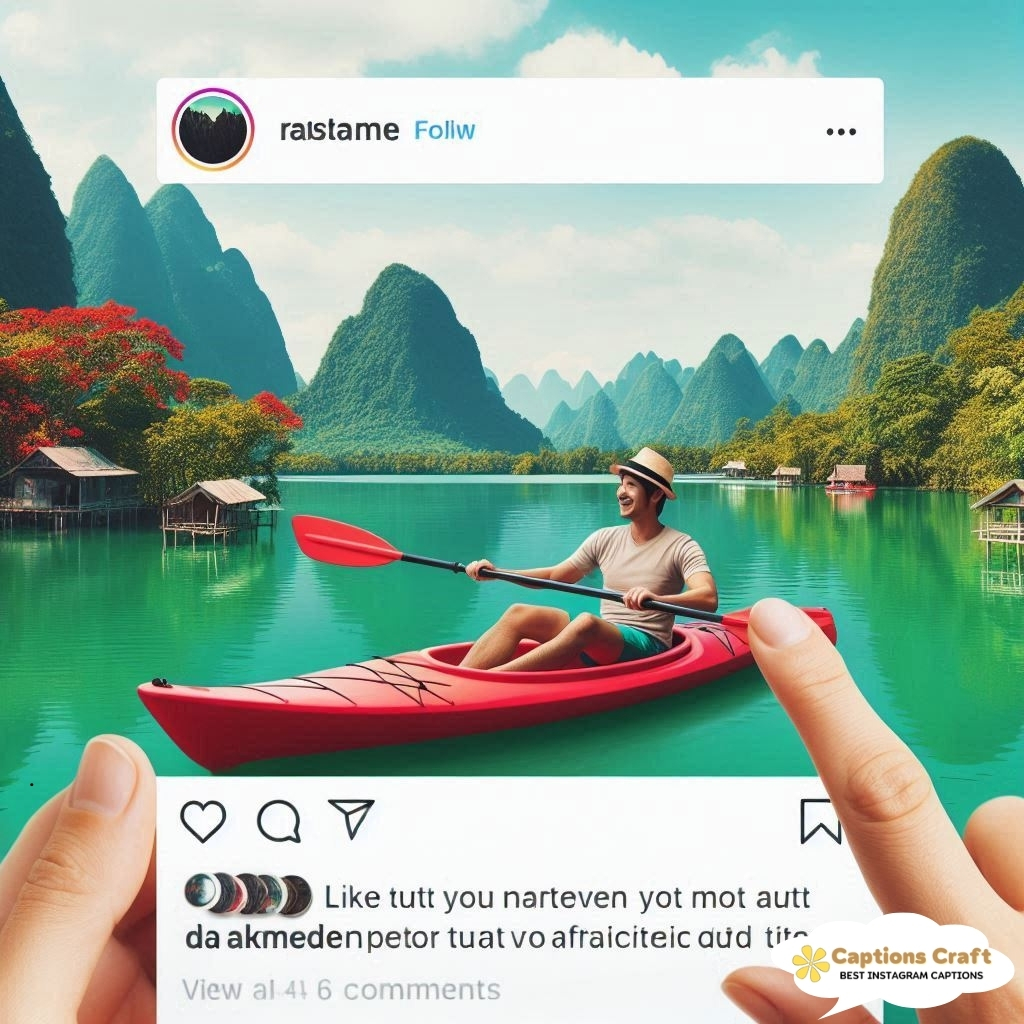 123+ Inspiring Kayaking Captions For Instagram And Quotes That Make Waves