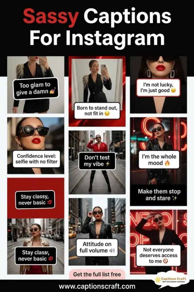 149+ Fierce Sassy Captions For Instagram and Quotes to Spice Up Your Feed