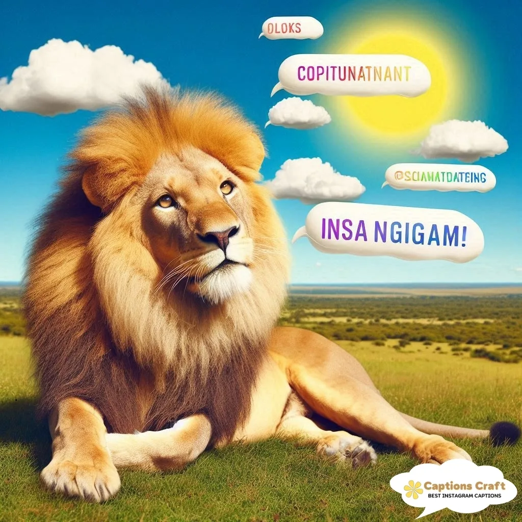 125+ Fierce Lion Captions For Instagram And Quotes That Roar With Personality