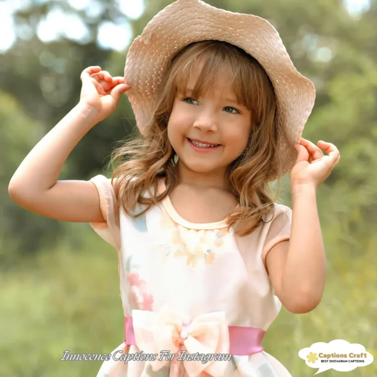 Innocence Captions For Instagram