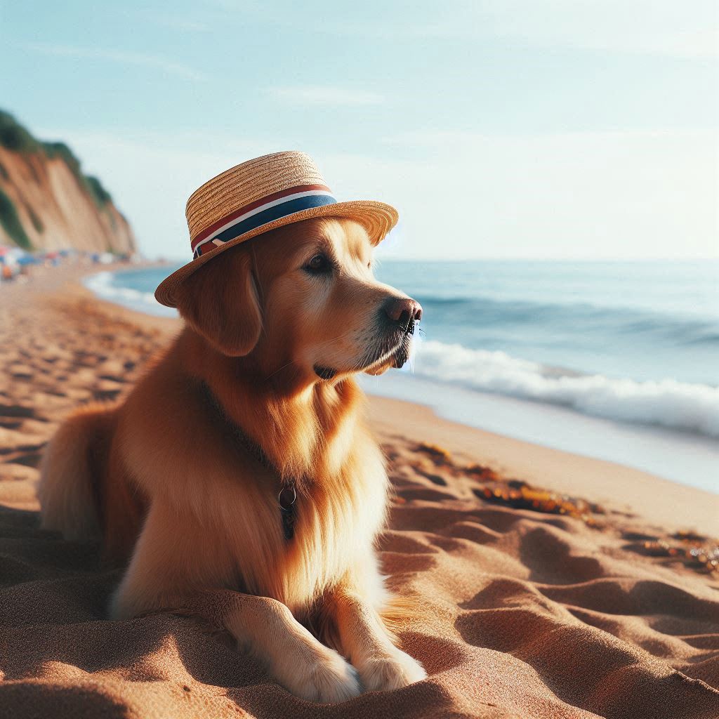 200+ Beach With Dog Instagram Captions That Make Waves of Joy and Fun 4 Inspirational Captions for Dog Lovers at the Beach