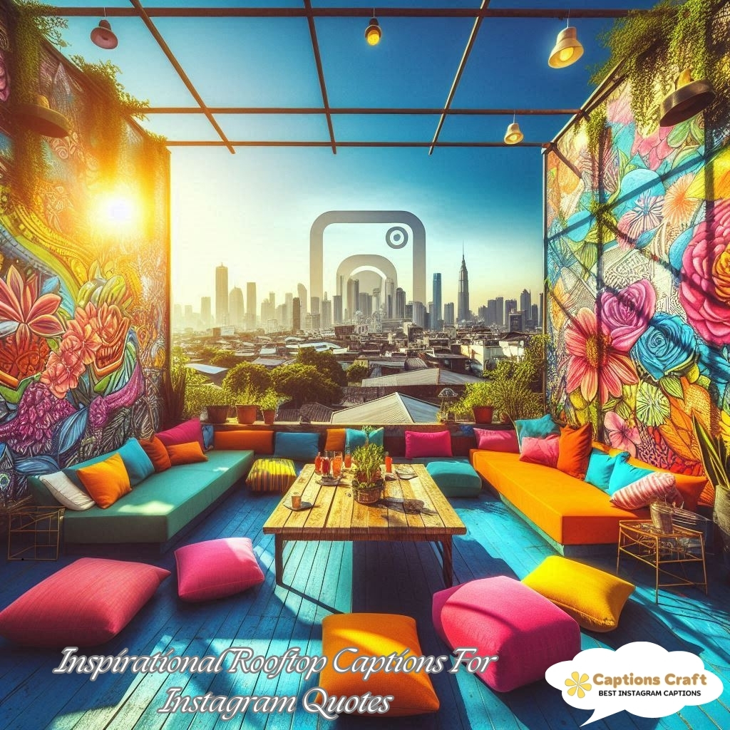 Inspirational Rooftop Captions For Instagram Quotes