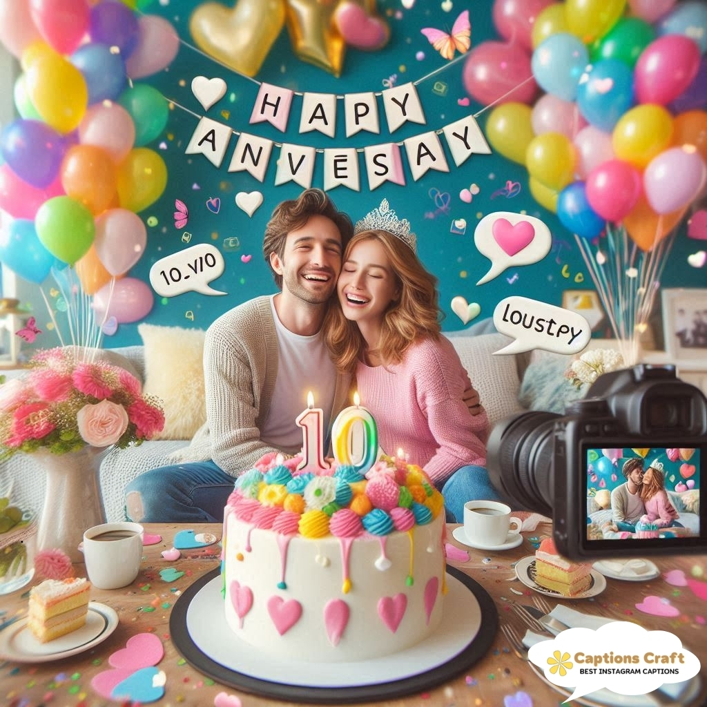 123+ Sweet 10 Year Anniversary Captions For Instagram And Quotes To Mark Ten Beautiful Years