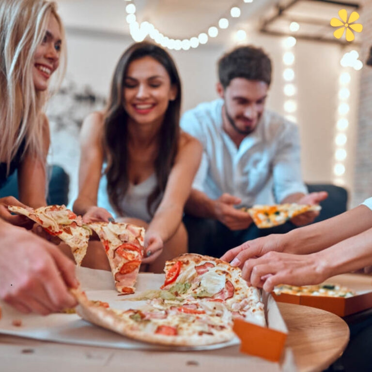 National Pizza Party Day Captions