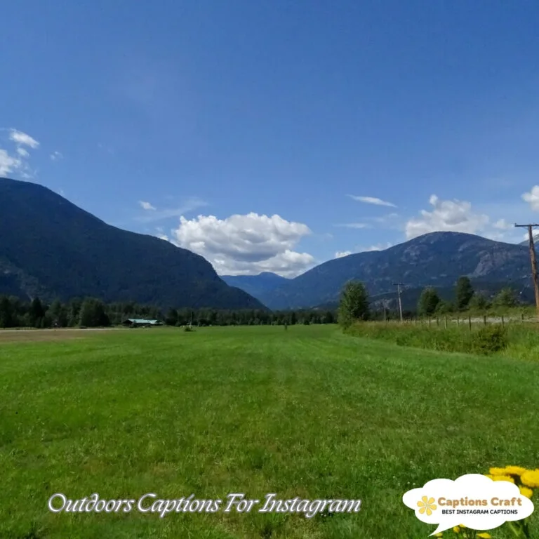 125+ Inspiring Outdoors Captions For Instagram and Quotes to Ignite Your Adventure Spirit