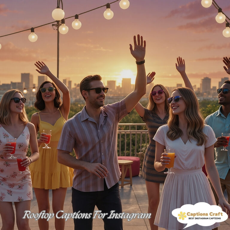 Rooftop Caption For Instagram
