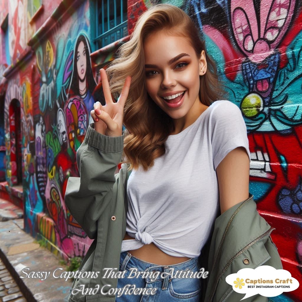 Sassy Captions That Bring Attitude And Confidence