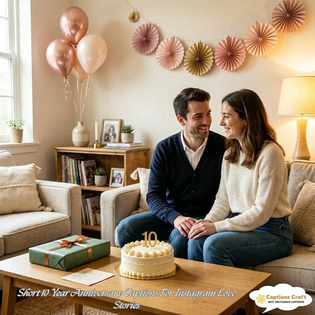 123+ Sweet 10 Year Anniversary Captions For Instagram And Quotes To Mark Ten Beautiful Years in 2026