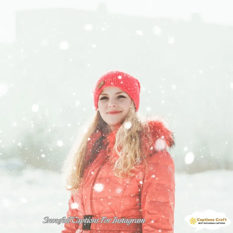 Snowfall Captions For Instagram