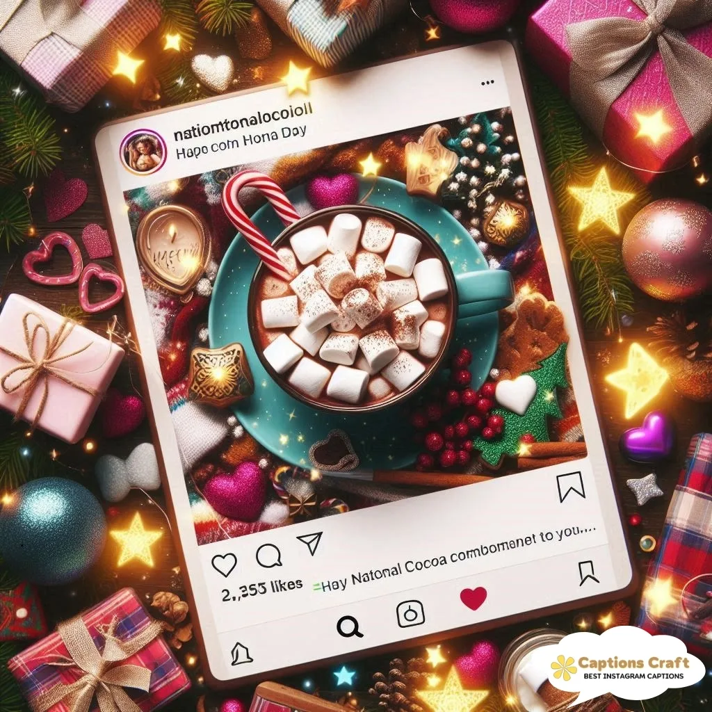 Sweet National Cocoa Day Captions With Quotes