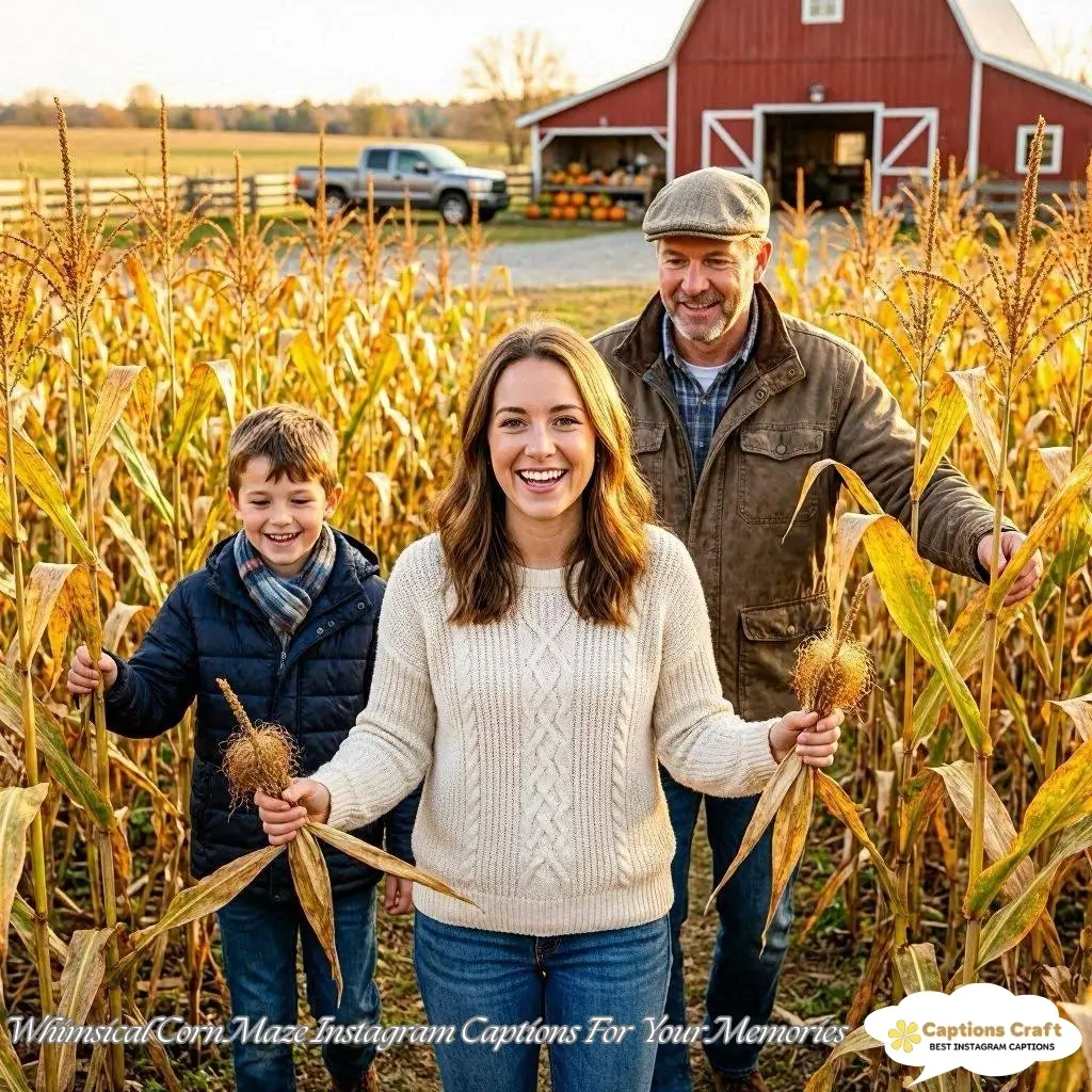 Harvest Joy with Corn Maze Captions For Instagram and Quotes 145+ Unique and Fun