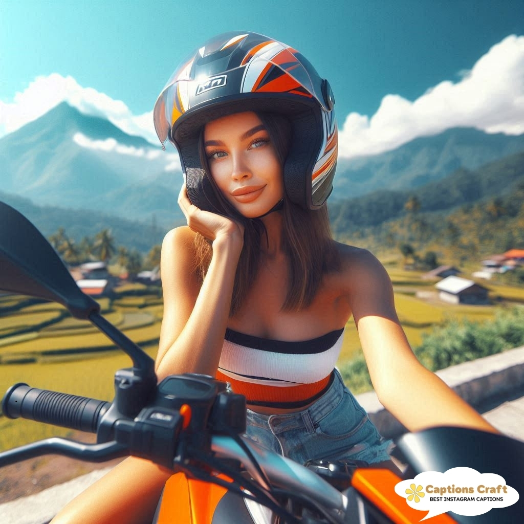 Adventurous Ktm Bike Captions Ready Riders