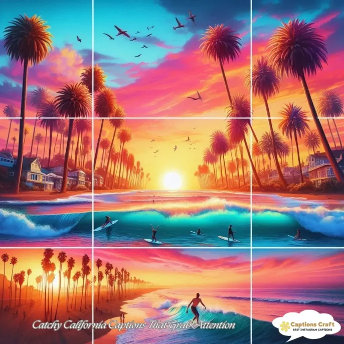 Catchy California Captions That Grab Attention