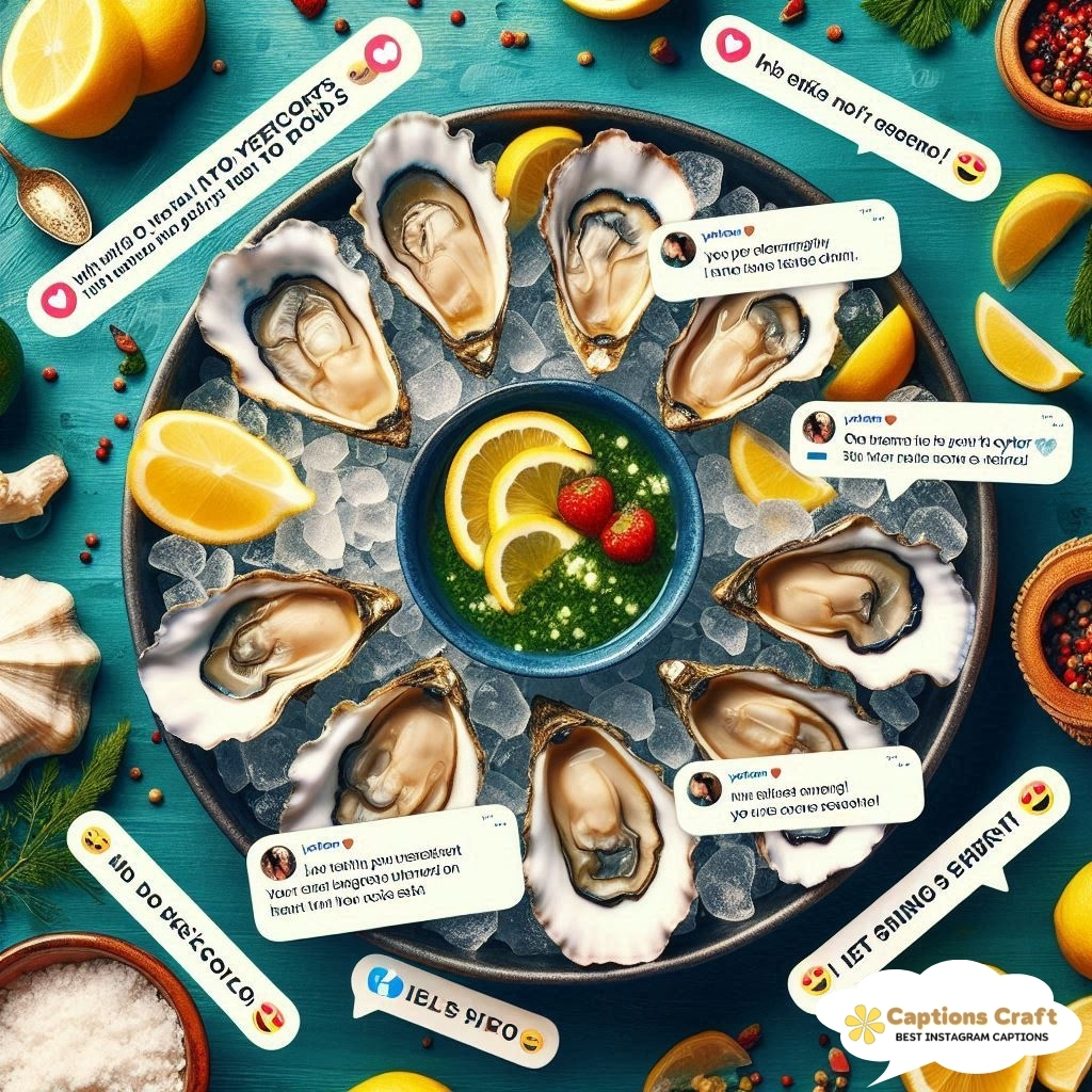 139+ Irresistible Oysters Captions For Instagram and Quotes to Savor Every Moment