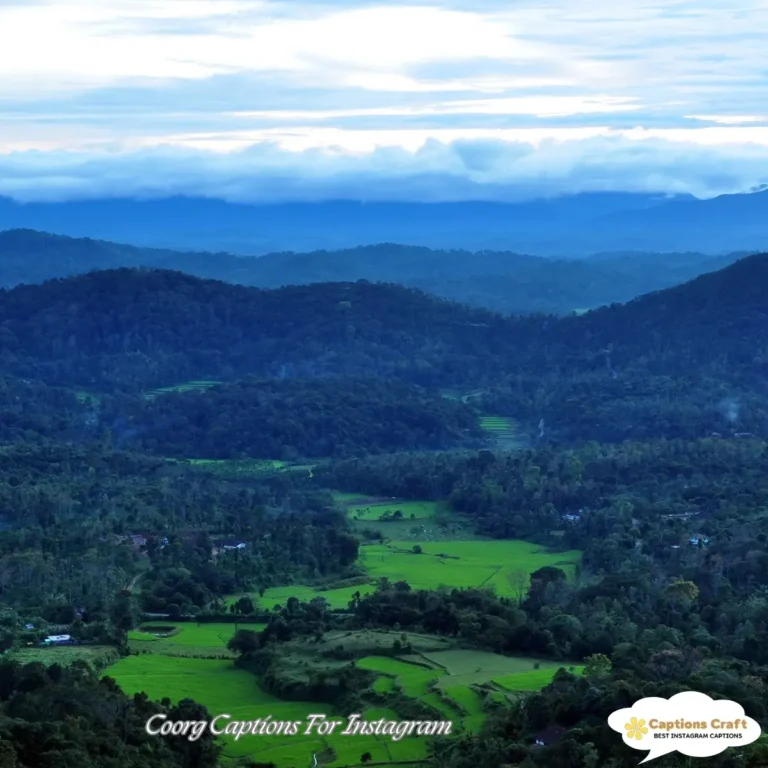 Coorg Captions For Instagram