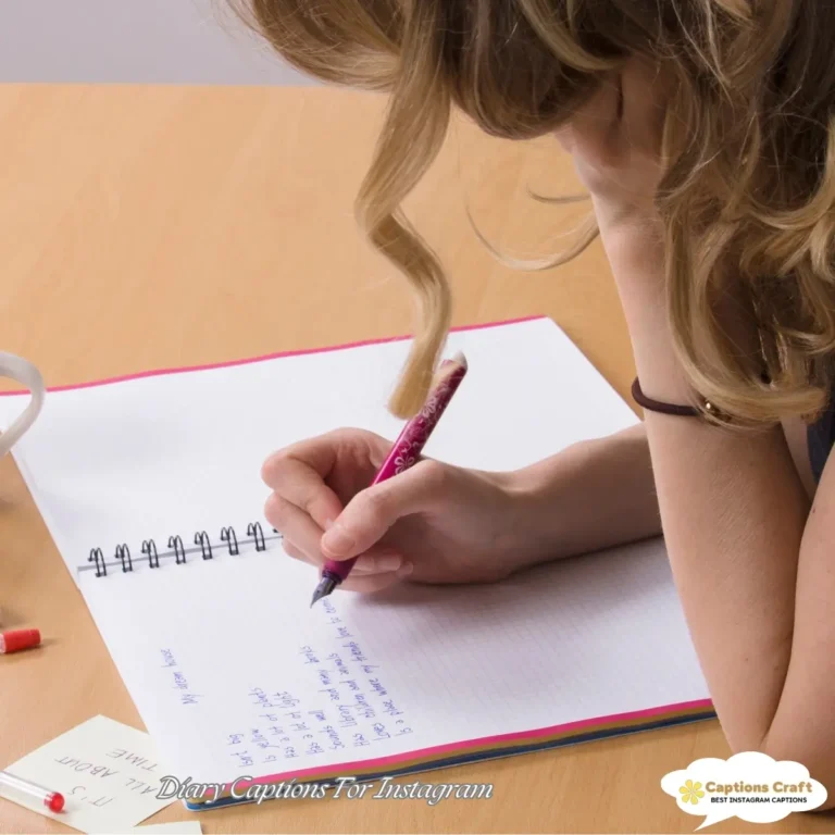 Diary Captions For Instagram