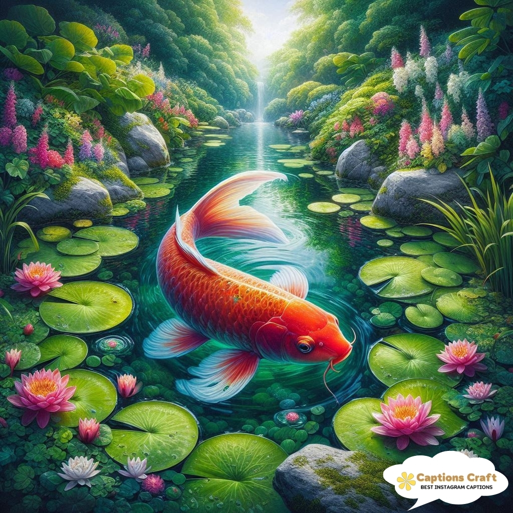 143+ Radiant Koi Fish Captions For Instagram And Quotes That Make a Splash