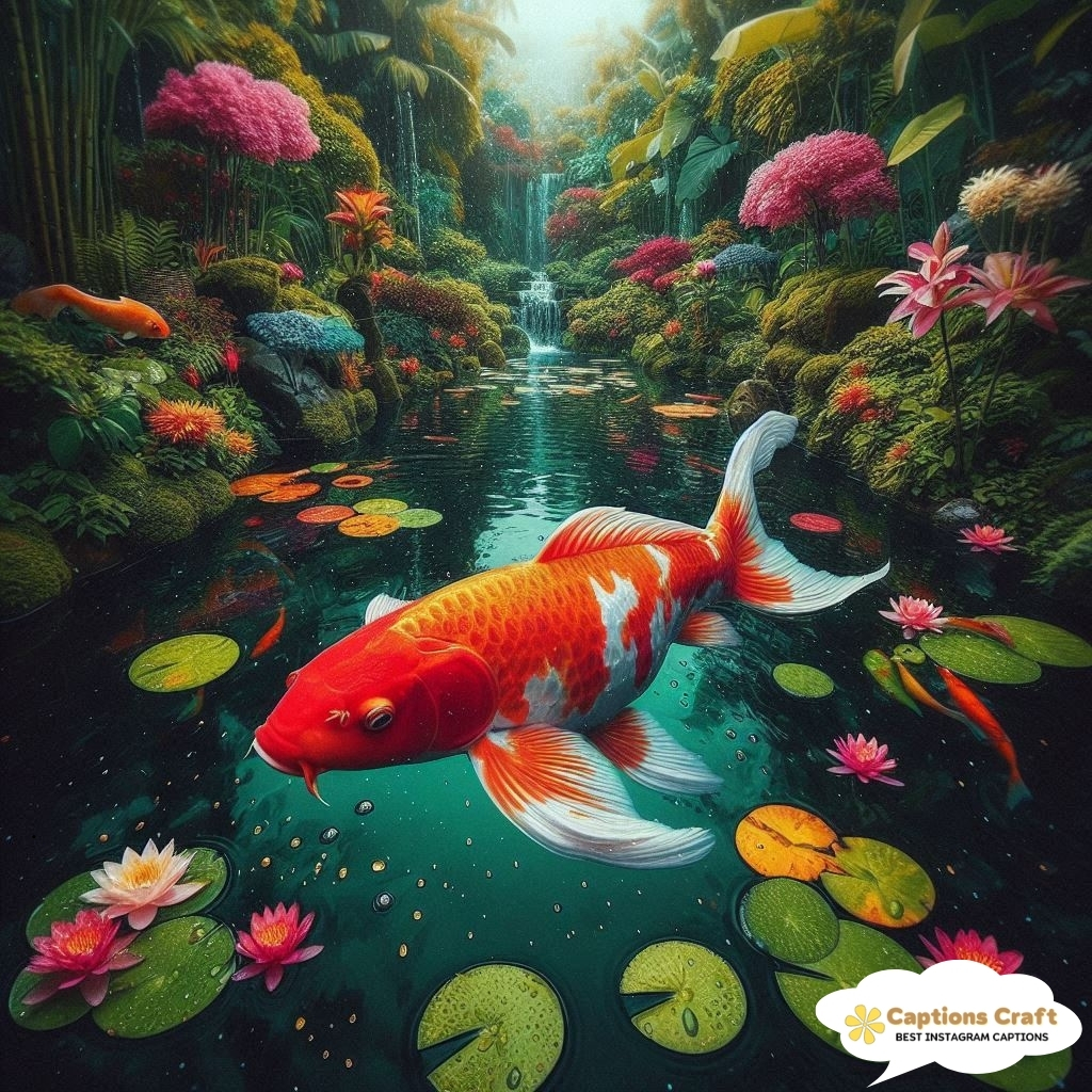 143+ Radiant Koi Fish Captions For Instagram And Quotes That Make a Splash