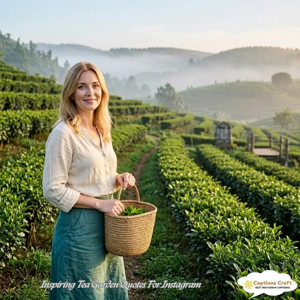 135+ Enchanting Tea Garden Captions For Instagram and Quotes to Inspire Serenity
