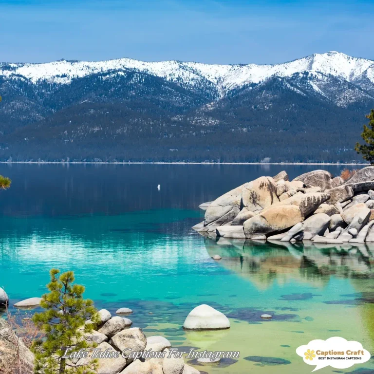 Lake Tahoe Captions For Instagram