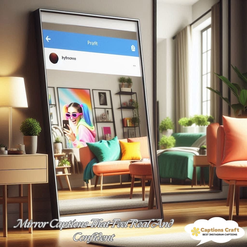 135+ Inspiring Mirror Captions For Instagram and Quotes That Reflect Your Vibe