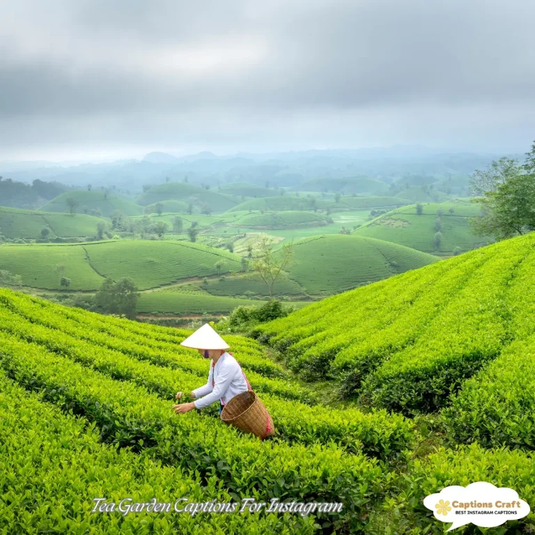 Tea Garden Captions For Instagram
