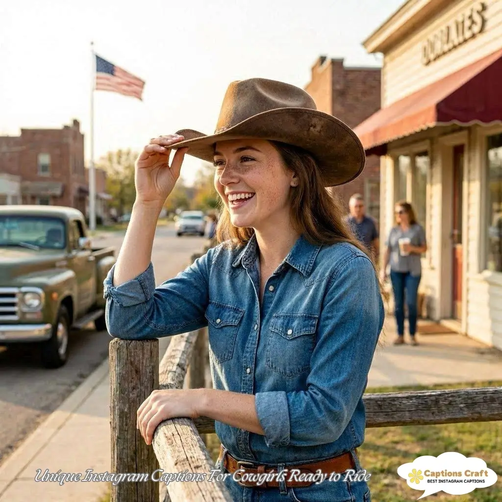 Saddle Up with 143+ Cowgirl Captions For Instagram and Quotes That Shine Bright