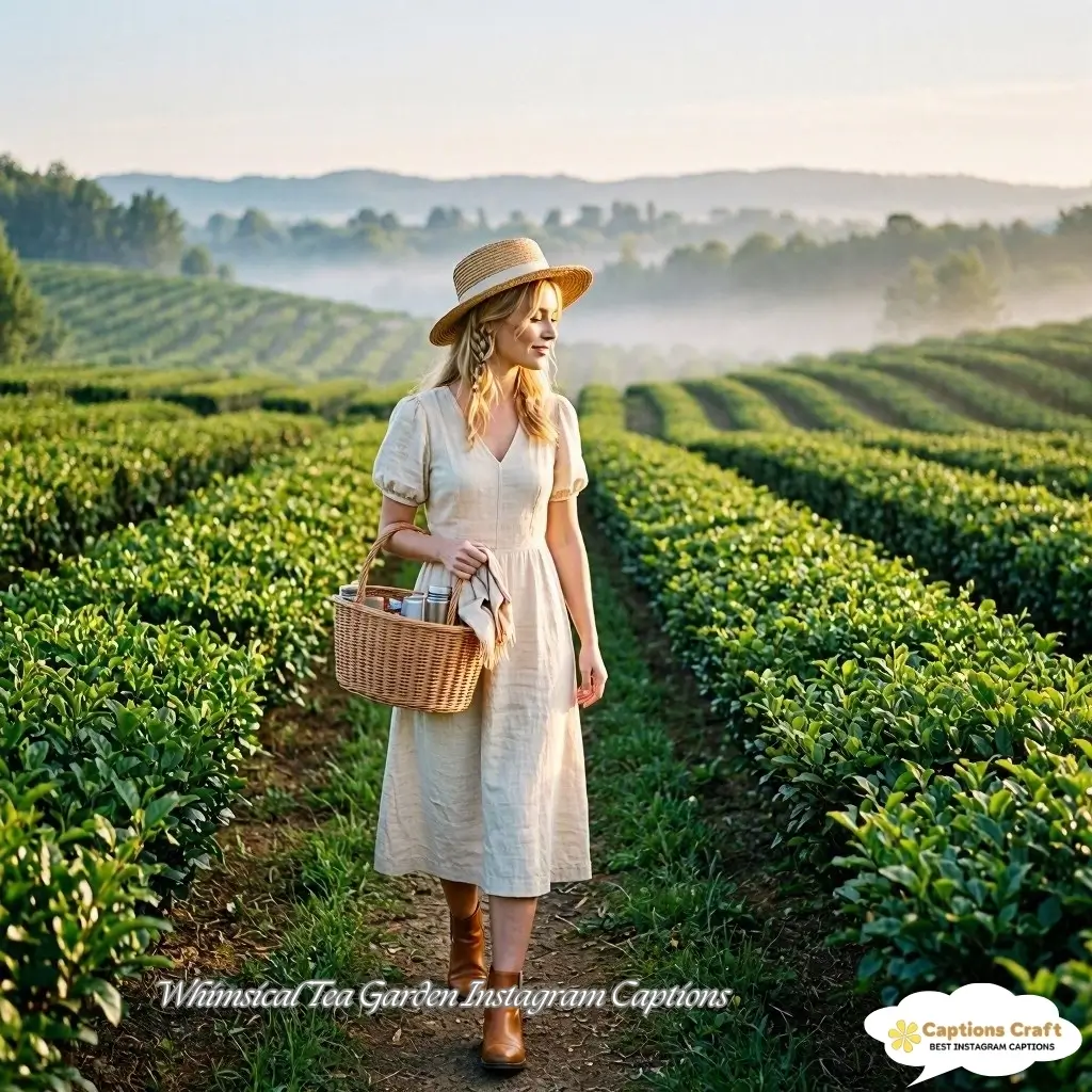 135+ Enchanting Tea Garden Captions For Instagram and Quotes to Inspire Serenity