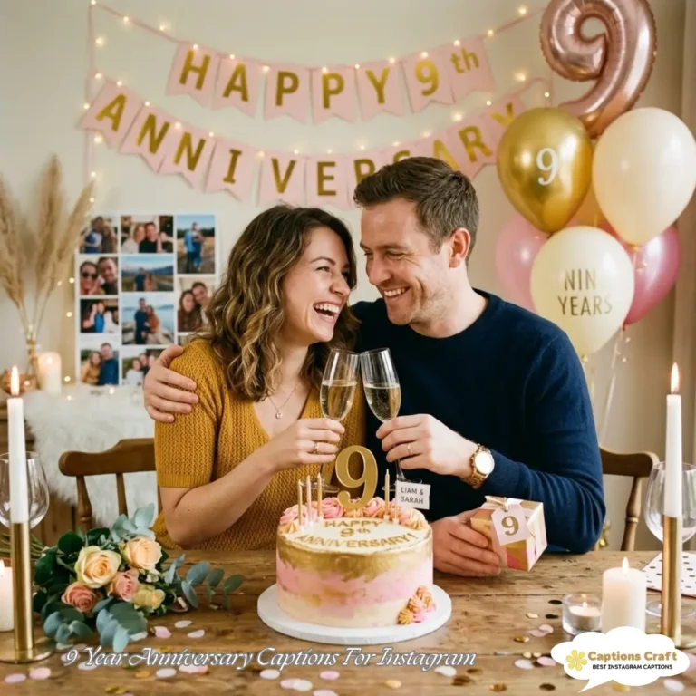 9 Year Anniversary Captions For Instagram