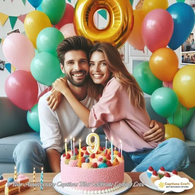 9 Year Anniversary Captions That Celebrate Lasting Love