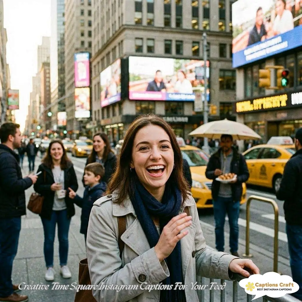 127+ Creative Time Square Captions For Instagram and Quotes to Spark Joy
