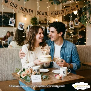 127+ Romantic 1 Month Anniversary Captions For Instagram and Quotes To Mark Us